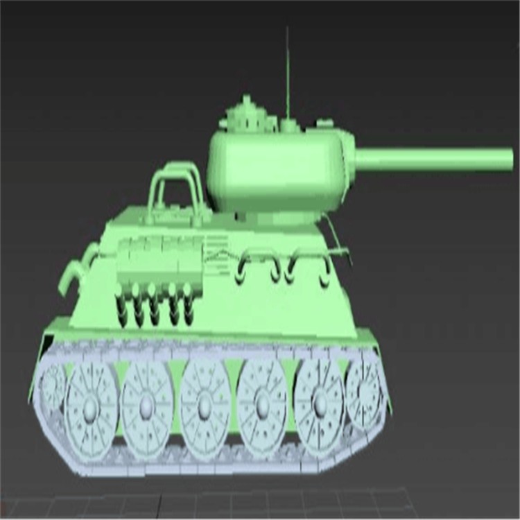 富蕴充气军用坦克模型